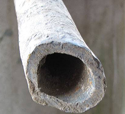 Lead piping