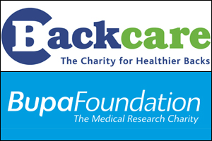 Bupa Foundation logo and Back Care logo