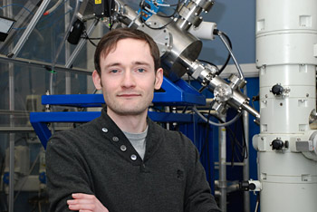 Dr Graeme Greaves research into gold nanoparticles sputtering yield