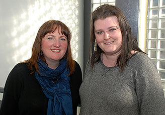 Siobhan Beckwith and Ann Crosbie