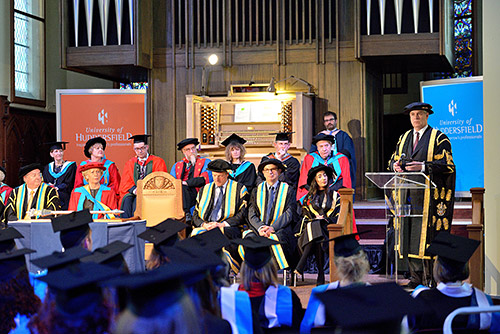 Chancellor opens week of graduation ceremonies