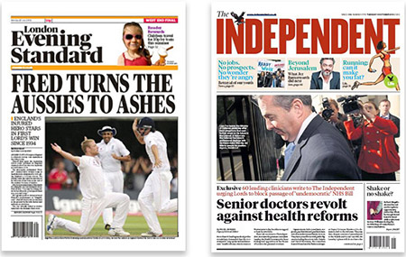 Independent and Evening Standard