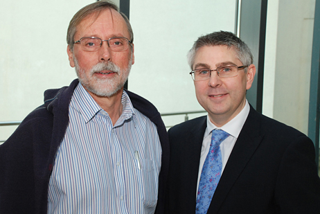 Professor Adrian Wood and Chris Harrop