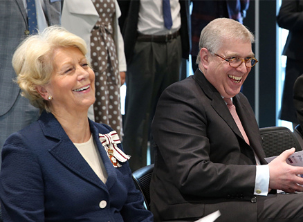 The Lord-Lieutenant and HRH The Duke of York