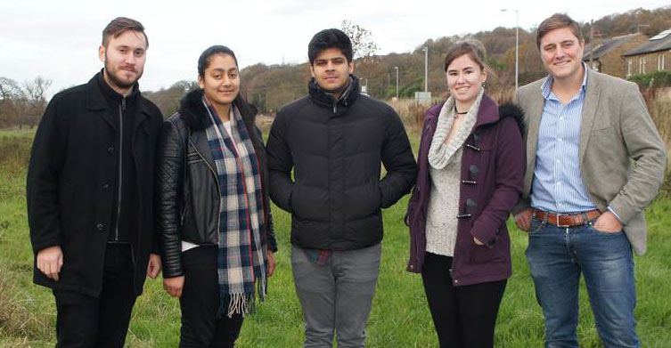 Marketing students identify demand for a country park
