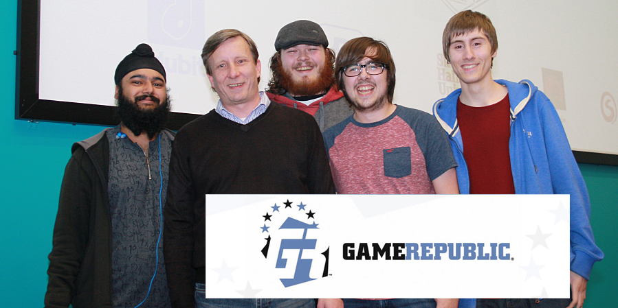 Huddersfield Games Design and Programming students take six awards at the Game Republic Student Showcase competition