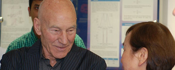 Sir Patrick Stewart looks to the future