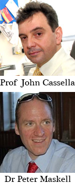 Professor John Paul Cassella and Dr Peter Maskell