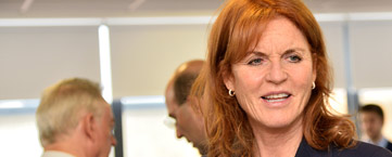 The Duchess of York and the British Heart Foundation competition