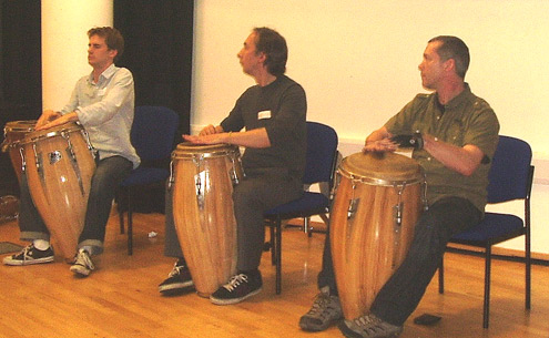 Latin American drummers