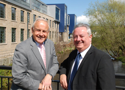 Professor Sir Tim Wilson and Professor Bob Cryan