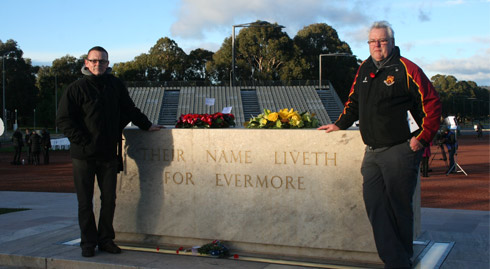 Image of ANZAC Day memorial