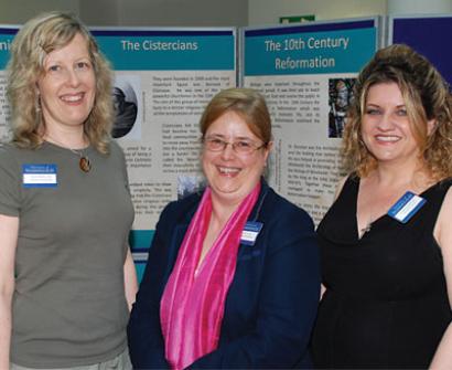 Pat Cullum, Katherine Lewis and Joanna Huntington