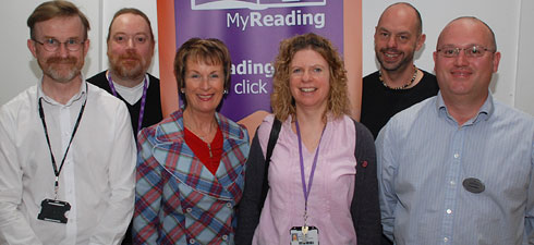 Members of the MyReading team