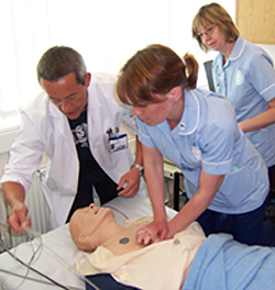 Nurses resuscitating