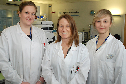 Olivia Jackson, Helen Winsmore and Adele Garside