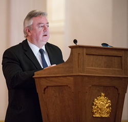 Bob Cryan at Buckingham Palace