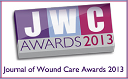 Journal of Wound Care Awards logo