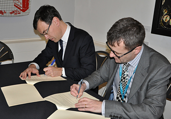 Signing of Memorandum of Understanding