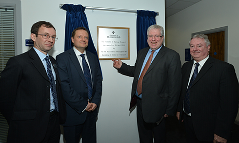 Opening of the Institute of Railway Research