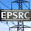 Electricity pylon and EPSRC logo