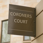 Coroners Court signage
