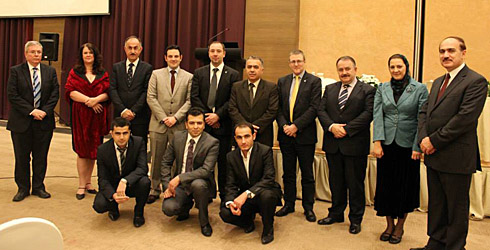 Dignitaries at the Erbil Alumni Event 2013