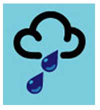 Wet weather symbol