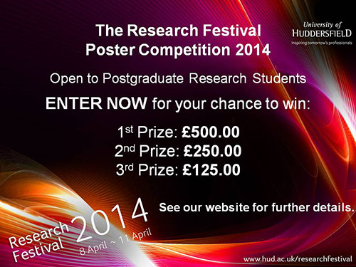Research Festival Poster Competition 2014