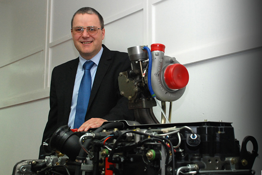 John Allport and the new Turbocharger Research Institute