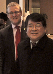 Professor Dave Taylor and Zhigang Fu