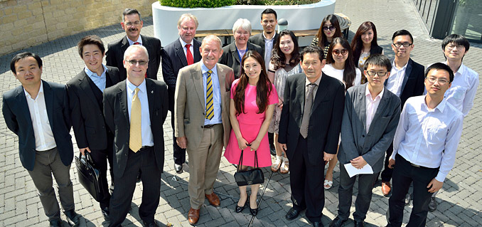 The Chinese CIDA delegation