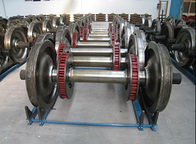 Rolling stock wheelsets