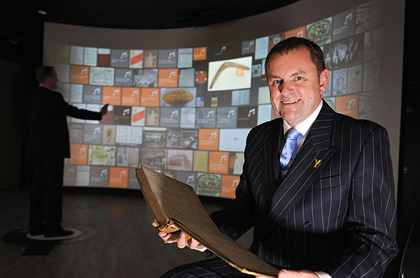 Heritage Lottery Chief Gary Verity