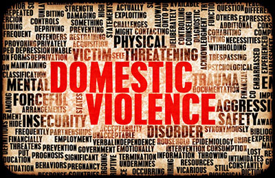 Domestic Abuse word-it