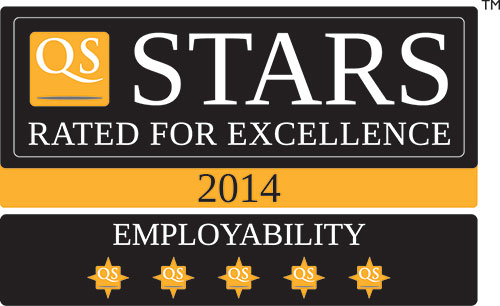 QS five-star rating for student employability