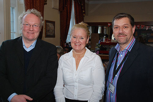 Andrew Clifton, Trudie Enright, John Playle