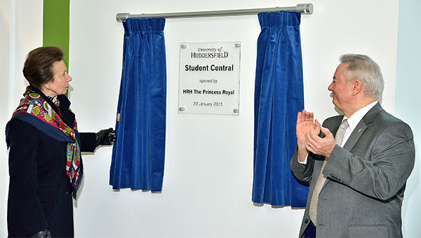 The Princess Royal officially opens Student Central