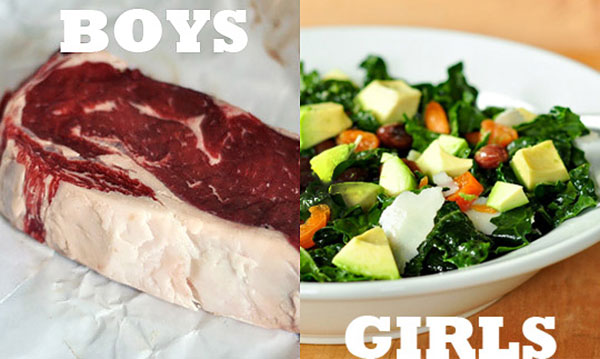 Gender and foods