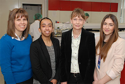 Katie Speirs, Anila Farooq, Jane Bradbury and Mariana Dineva