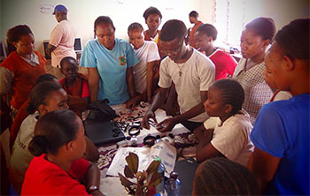 Kenyan school children