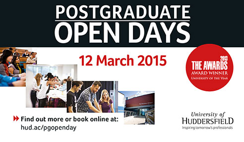 Postgraduate Open Day 2015