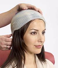 first-generation of the scalp cooling cap