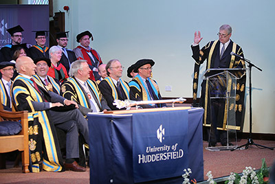 HRH The Duke of York installed as University Chancellor