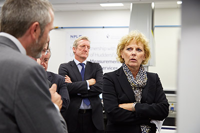 Business Minister Anna Soubry MP visits NPL