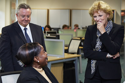 Business Minister Anna Soubry MP visits DOY YEC