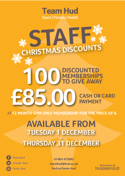Staff Christmas Discounts IN 