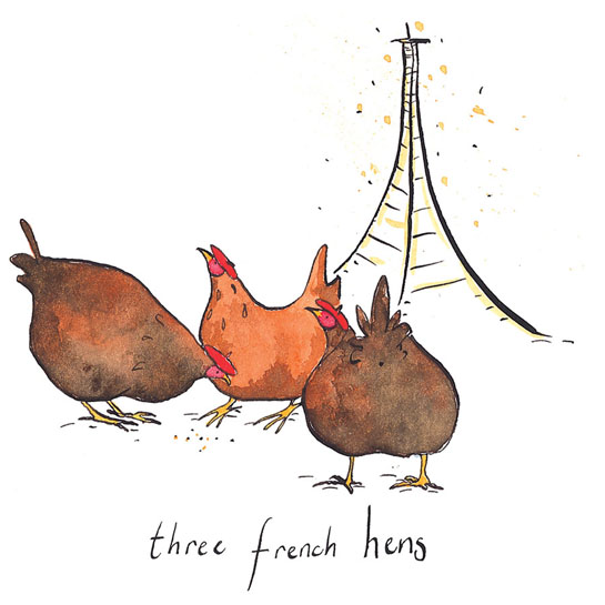 Three French Hens