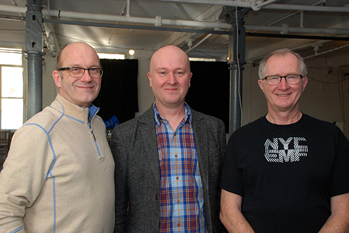 Professor Robert Pritchard, Dr Ian Gibson and Professor Keith Hamel