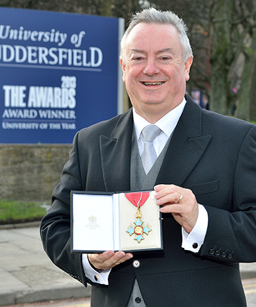 Professor Cryan received the CBE on 2014